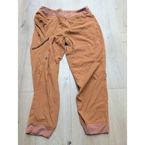 Black Diamond Technician Jogger Pants Womens Large Cargo Hiking Climbing